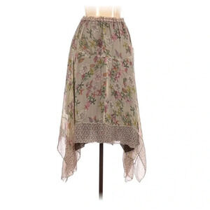 NWT For Love and Liberty 100% Silk Skirt